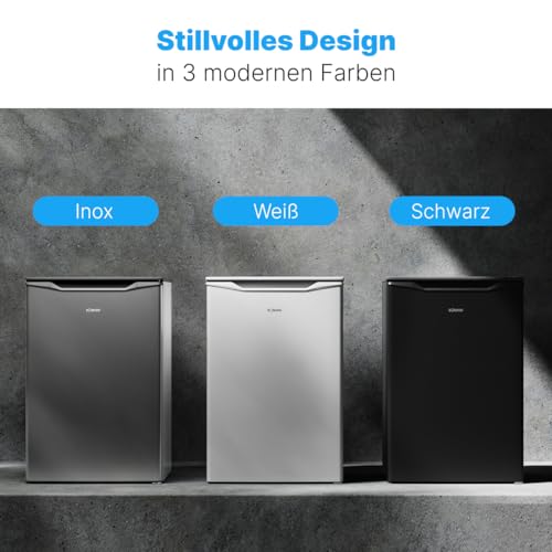 Foto von Bomann® Gefrierschrank | 87 L | energieeffizient, leise & klein | ≤ -18 °C, stufenlos regelbar | 3 Schubladen & Eiswürfelschale | 4-Sterne-Gefrierfach, Türanschlag wechselbar | GS 7253 weiß