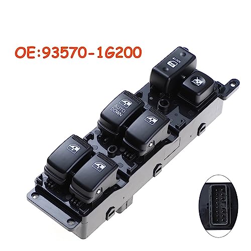 93570-1G200 interrupteur principal de lève-vitre pour KIA RIO de 2007 à 2009