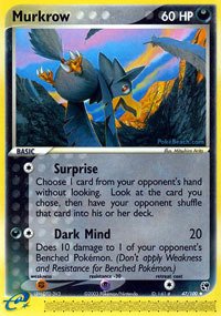 Pokemon - Murkrow (47) - EX Sandstorm