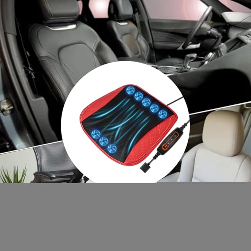 Housse de siège de voiture rafraîchissante USB ventilée à 3 vitesses - 4