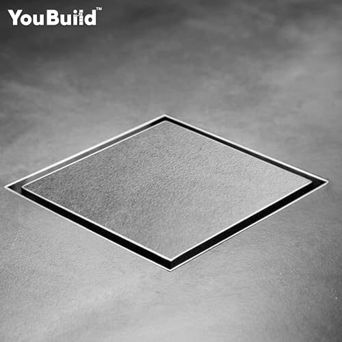 Image of 6x6 Inch SS304 Tile Insert Anti Cockroach Bathroom Drainer
