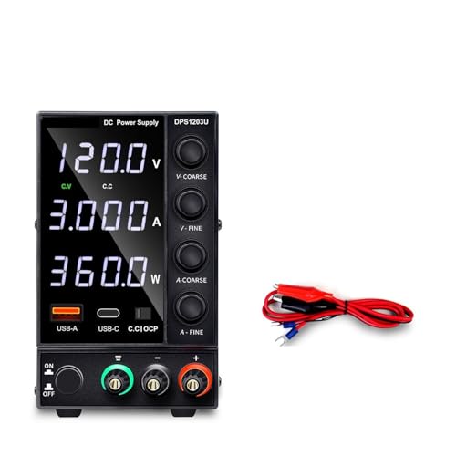 Alimentation CC réglable 30V 10A stabilisée à affichage LED pour labo
