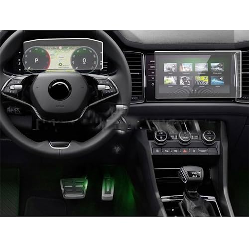 Film écran GPS Skoda Kodiaq 2021 verre trempé anti-rayures haute transparence pour tableau de bord