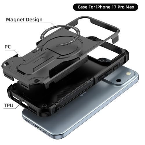Coque rigide iPhone 15 Plus bleu silicone pour support voiture aimanté