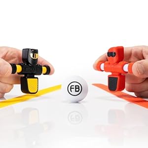 Fat Brain Toys Foosbots 2-Pack – Tabletop Trickshot Game for Kids Ages 6+