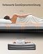 Airefina Luftmatratze Selbstaufblasend, Luftbett mit integrierter Pumpe, Aufblasbare Matratze in 3 Minuten, Luftbett 2 Personen für Camping & Gästebett, Langlebig & Tragbar 190 x 137 x 46cm