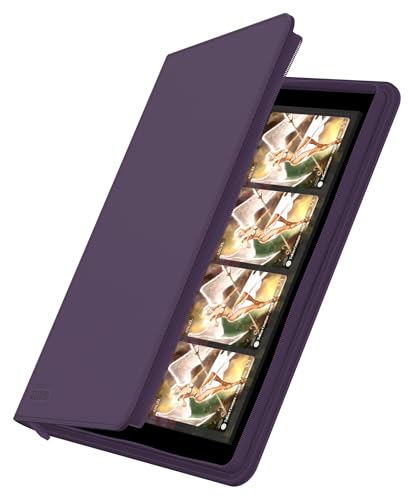 Image of Ultimate Guard Zipfolio 320 - 16 Pocket Xenoskin Purple