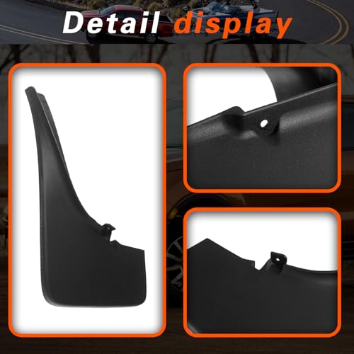 Image of Ranger Mud Flaps Compatible with Ford Ranger 2019-2023 Trucks Mud Guards Splash Guards 4pcs