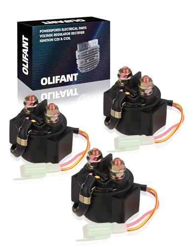 3 Pack Starter Relay Solenoid for GY6 50cc 100cc 125cc