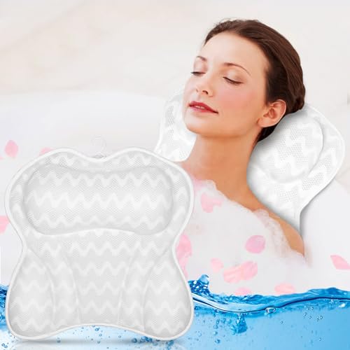 Cuscino da bagno, cuscino da bagno termale ergonomico di lusso