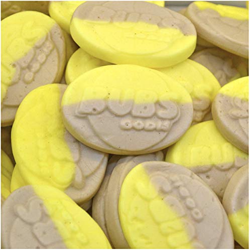 Banana/Caramel Foam Ovals (Vegan) 2kg | Premium Swedish Sweets