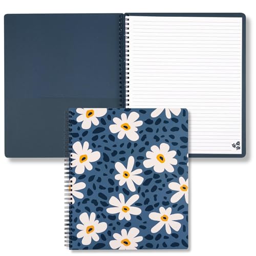 Carnet à spirales léopard pour organiser vos projets professionnels et de bureau