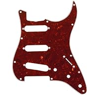 Fits most USA standard strat 62, 62 Reissue, Mid 1959-1963,If you want to fits other guitar models, you may need modificate this pickguard to fit Vintage style countersunker screws holes. 11 mounting-screw holes, SSS pickup routine, truss rod notch P...