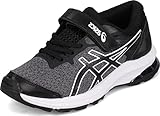 ASICS Kid's GT-1000 10 PS Running Shoes, K13, Black/White