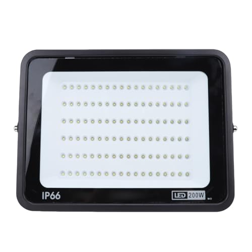 Jectse Luz Brillante del Trabajo de la Prueba del Agua 200W LED del Reflector IP66 para el Material Grande del ABS del Patio del Almacenamiento