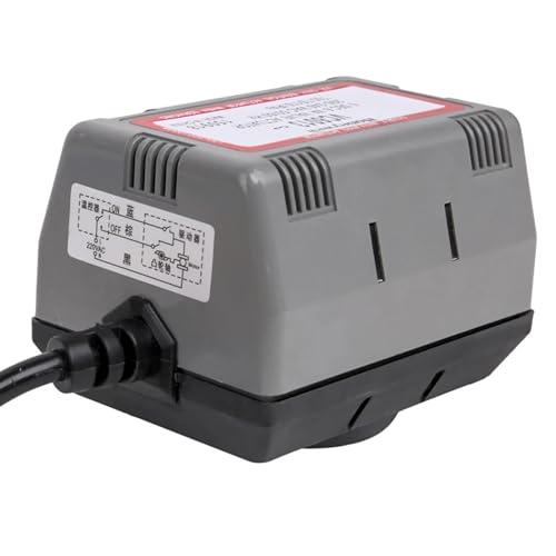 Válvula motorizada de latón de alta resistencia VC6013 de 2 vías y 3/4 pulgadas CA 220V 4