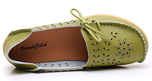 Image of VenusCelia Women's Breathable Comfort Walking Office Flat Loafer