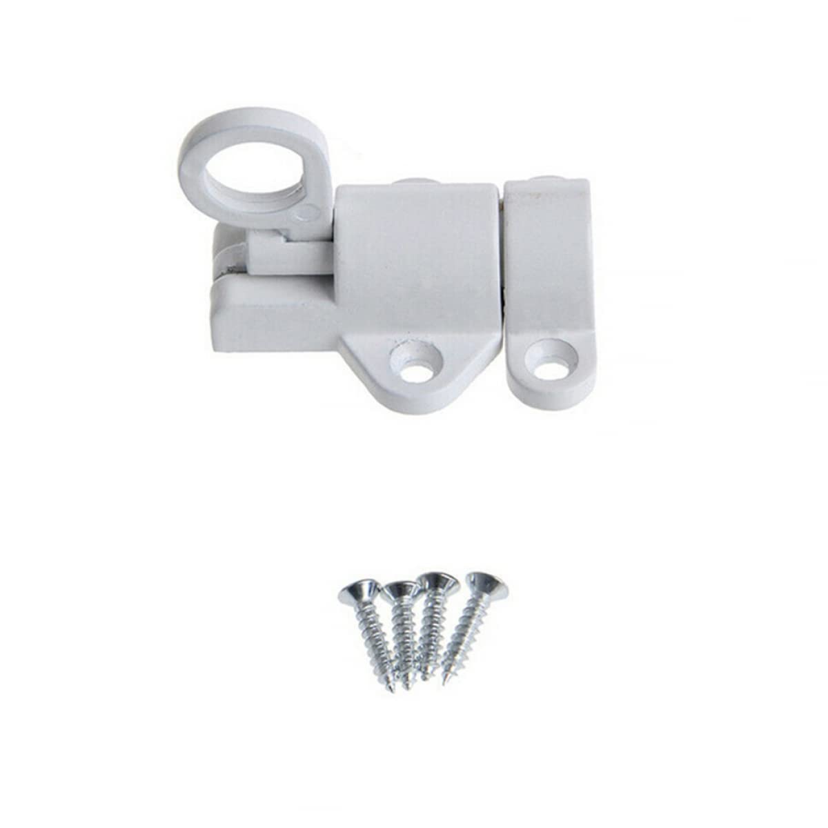 SPORTARC Aluminium Alloy Door Latch Sprung Attic Loft Ceiling Hatch Lock Catch Tool - Image 2
