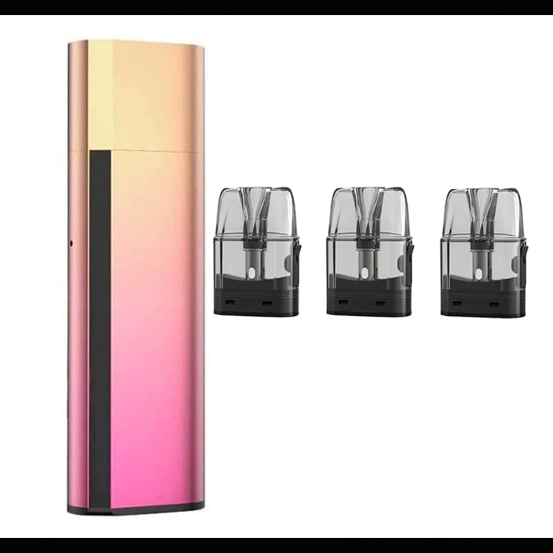 Vitavap' - Pack pod Klypse Inokin + un paquet de 3 cartouches pour Innokin Klypse | couleur Péche dorée | Sans eliquide sans tabac ni nicotine