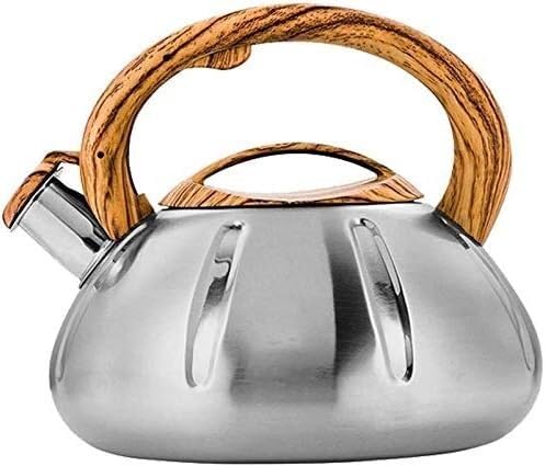 Czajnik indukcyjny ze stali nierdzewnej 3L, elektryczny, gazowy, z gwizdkiem, czajnik do herbaty, kuchenka gazowa, płyta indukcyjna, uniwersalna. (Size : 2.5l)