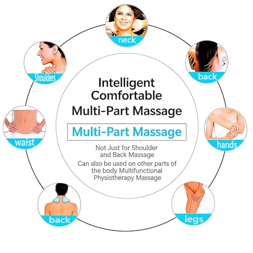 Physiothérapie profonde par ondes de choc avec 7 têtes de massage