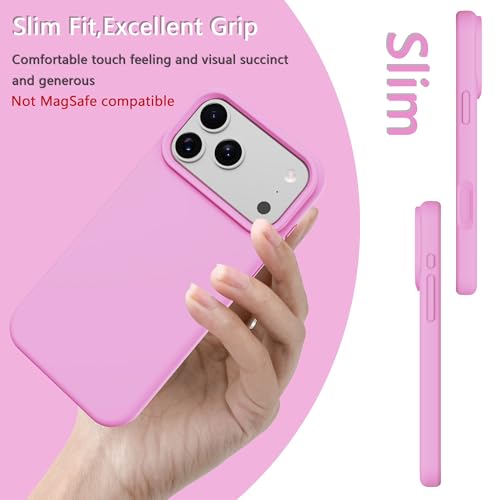 Image of iPhone 17 pro /18 pro Case Silicone(Pulm Pink)