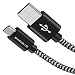 Braided USB C Cable-iProductsUS Type C Cable, 4Pack Short to Long [7in/3.3ft/3.3ft/6.6ft] Fast Charging Durable USB C Charger for Samsung Galaxy S9 S8 Note 8, LG V30 G6 G5, Pixel, and more