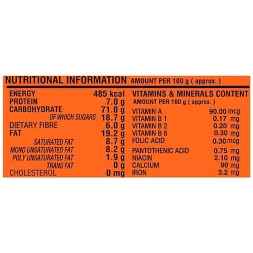Image of Parle Nutricrunch, Honey and Oats, Oatmeal - Honey, 120 G