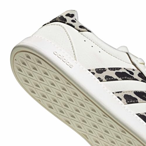 Image of adidas Womens Breaknet Sleek Sneakers Shoes Casual - Brown