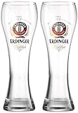 Erdinger German Beer Glass 0.5L - Set of 2