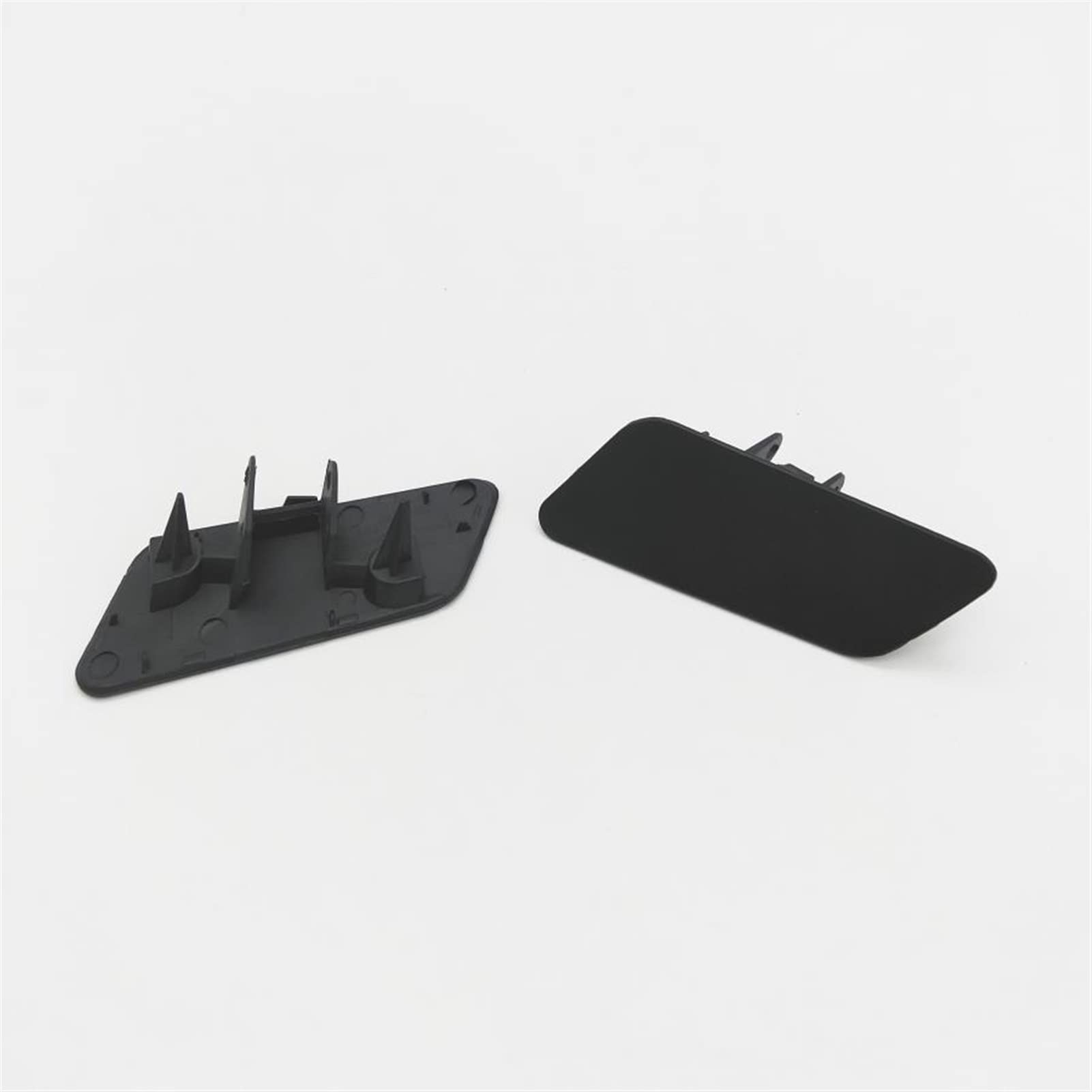 Tapa de la cubierta de la arandela del faro del parachoques delantero del estilo del coche de 2 piezas, for, for VW, for, for Touareg