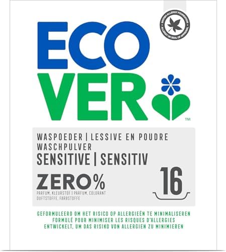 DETERGENT POWDER ZERO COVER, 2.6 lbs (Pack of 1)