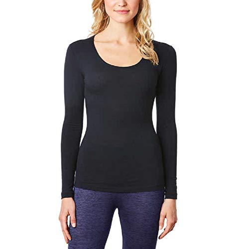 32º Degrees Women Base Layer Top, Black, Med #TOP1