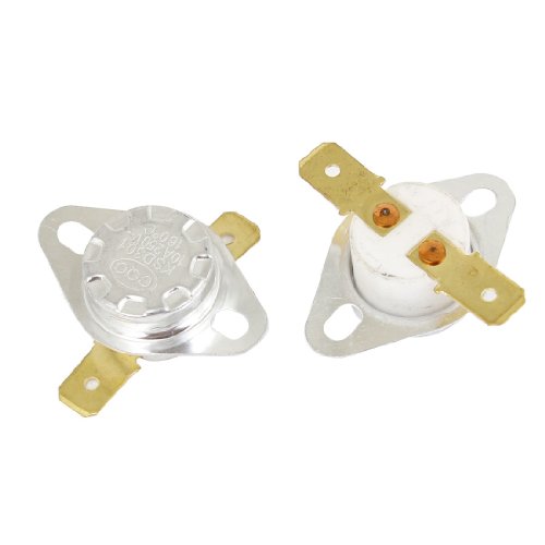 Uxcell a13103100ux1198 2 Piece Replaceable 160 Celsius Temperature Control Switch Ceramic Thermostat
