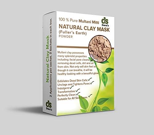 Natural Calcium Bentonite Fullers Earth Clay Mud Mask Multani Mit...