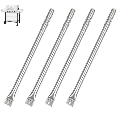 Image of 4-Pack Stainless Burner Tubes for Royal Gourmet GA5401T 5-Burner Grill | 4 heavy-duty burner tubes for Royal Gourmet GA5401T 5-burner gas grill. Even flame distribution, rust-proof, easy install.