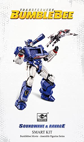Transformers Soundwave Ravage Figure Model Kit – Cybertron Easy To Assemble 3D Articulated Action Pre Painted Collectible Series Toys Hobby 08112 #TOP1