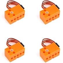 Geekservo 0.7KG Digital Servo Fast Speed Slow Torque 360 Degree Angle Controllable Work with Building Blocks MicrobitPack of 4PCS