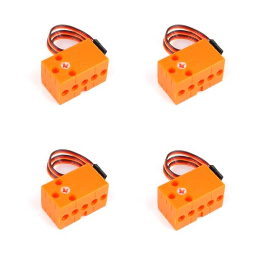 Servomoteur numérique 360° Geekservo lot de 4 pour briques de construction et Microbit