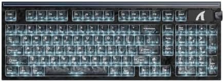 ATTACK SHARK R98HE Carbon Fiber Wired 8KHz Magnetic Keyboard, Ink