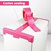 BOMEI PACK Heavy Duty 6 Rolls Colored Moving Tape with Dispenser 1.88 Inch x 60 Yard, Pink Packaging Tape 2.4 mil Packing Tape for Shipping, Moving, Mailing & Storage