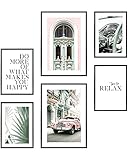 【HECHO CON ORGULLO EN ALEMANIA 】 - Creados con meticulosa atención al detalle, nuestros posters tienen imágenes definidas impresa en papel grueso ¡Es la mejor decoración para tu oficina u hogar!
