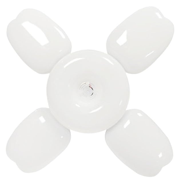 40W Garage Light with 4 1 Deformable Panels 6000K Ultra Bright LED Ceiling Light Fixture E26 E27 Screw-in