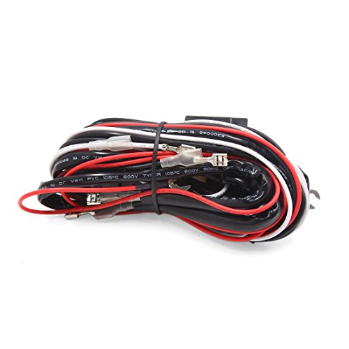 Faisceau câblage H11 pour feu brouillard 12V 40A idéal pour sorties nocturnes tout-terrain