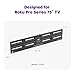 Roku Wall Mount Kit for 75-Inch Pro Series TV - Ultra-Slim with Minimalist, Flat Design - Hinged TV Mount and Kickstand for Easy Access to Cables