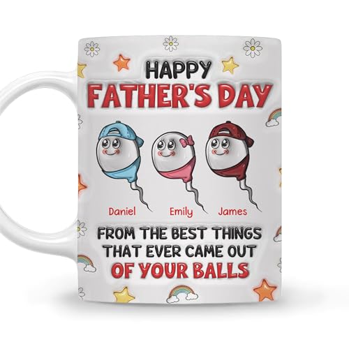 Taza clásica para papá Cerámica 11 onzas miniatura 6