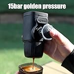 Portable Coffee Maker | Travel Coffee Machine,Reusable Grinder Hand-Pressed Machine for Kitchen Home Camping Outdoor Indoor - Image 2