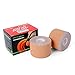 FITOP Nastro Kinesiologico 2 rotoli da 5cm x 5m (Beige)