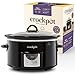 Crockpot Digitaler Schongarer | 3,5 L (3 bis 4 Personen) | Programmierbarer Countdown-Timer | EU-Stecker mit 2 Stiften | Schwarz [CSC113X]