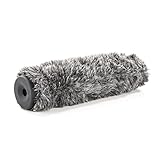 Movo WS-G270 Furry Rigid Windscreen for Microphones 18-23mm in Diameter and up to 10.6' (27cm) Long - Dark Gray